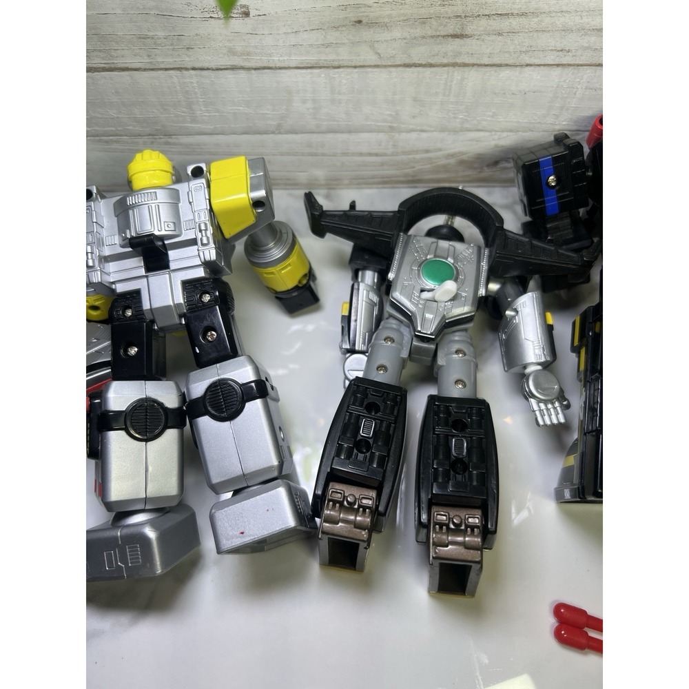 Power Ranger Time Force Trans-Warp Megazord Lot - Picture 8 of 12